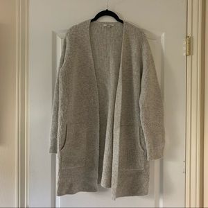 [Sold] Madewell Cozy Grey Cardigan - Size S